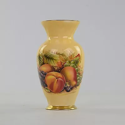 Buy Aynsley Orchard Gold Vase, 6.5 Inches • 20£