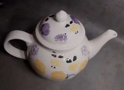 Buy Rare Emma Bridgewater Pottery Cafe Hand Sponged Large Teapot • 29.99£