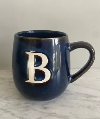 Buy Tesco Dark Blue B Initial Letter Mug New • 5£