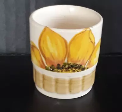 Buy ROYAL WORCESTER EGGS CUP  GROUP Palissy  England CASUAL TABLE WARE FLORAL RETRO • 5.20£