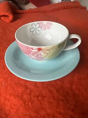 Buy PORTMEIRION CRAZY DAISY Breakfast/ Cappuccino/Tea  CUP AND SAUCER NEW • 11£