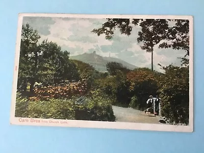 Buy Carn Brea From Church Lane, Cornwall - 1912 Peacock Brand Postcard • 2£