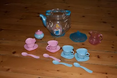 Buy Disney Princess Cinderella Teapot Containing Full Tea Set With Cups, Sugar, Milk • 7.75£