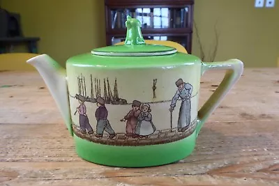 Buy Vintage Royal Doulton Dutch Harlem Teapot And Lid • 10.50£