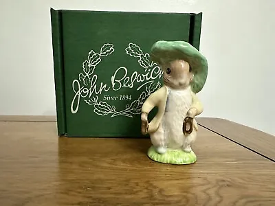 Buy BESWICK BEATRIX POTTER GOLD BENJAMIN BUNNY Boxed Excellent Condition • 19.99£
