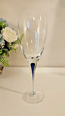 Buy Orrefors Intermezzo Blue 8.75  Tall Wine Glass • 62.72£