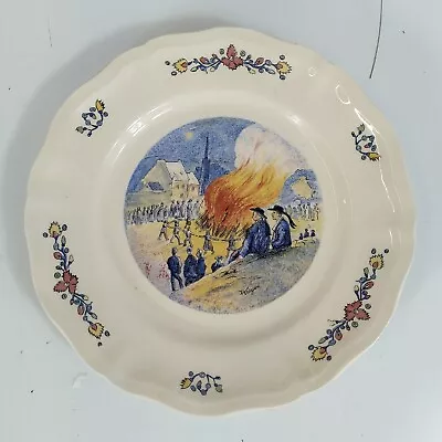 Buy Sarreguemines Plate Ma Bretagne Assiette Platter Brittany Ceramic Picture  • 9.99£