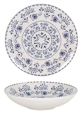 Buy 6X BLUR Stoneware Soup Pasta Bowls Dinner Plates 21cm • 24.79£