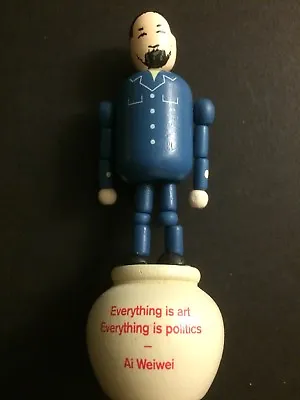 Buy AI WEIWEI, Push Up Wooden Toy Figure, Royal Academy, London, 2015 • 44.99£