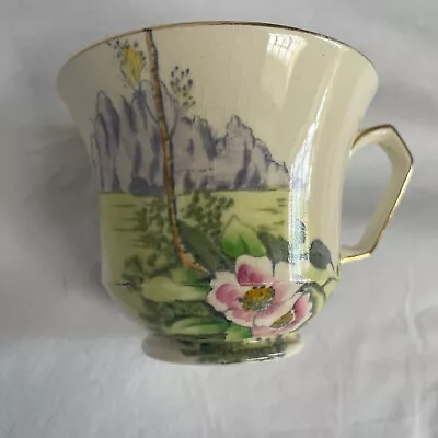 Buy Vintage Tea Cup Royal Winton Grimwades ART DECO. 4060 Mid Century • 14£