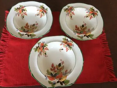 Buy 3 James Kent Ltd. Porcelain Dessert Dishes - Autumn Tints • 2.99£