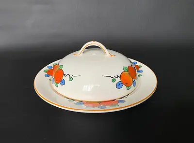 Buy Art Deco Crown Ducal Ware Muffin Dish Decorated With Oranges • 24.50£