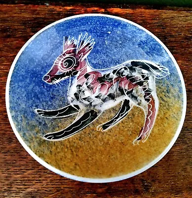 Buy Joe Lester Isle Of Wight IOW Studio Pottery Signed Dish Mythical Creature 12cm • 14£