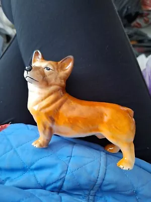 Buy Vintage Porcelain Corgi Dog Figurine Melba Ware.  England. • 10£