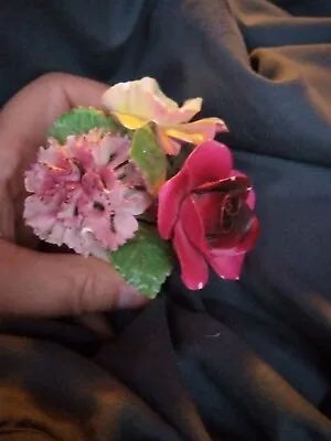 Buy Royal Adderley Floral Bouquet Flower Vase Made In England Bone China 2.5  • 9.47£