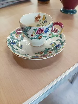 Buy Vintage Royal Cauldon Bone China Cup And Saucer Made In England • 4.99£