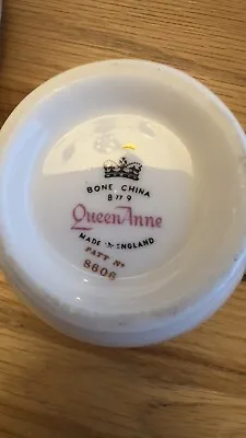 Buy Queen Anne China Vintage Tea Set, Pattern # 8606 • 30£
