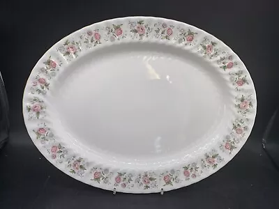 Buy Minton Fine Bone China Spring Bouquet Large Oval Platter Plate • 14.45£