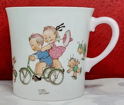 Buy SHELLEY Mabel Lucie Atwell Nursery Ware  Look At The Fairies...  Bone China Cup • 19.95£
