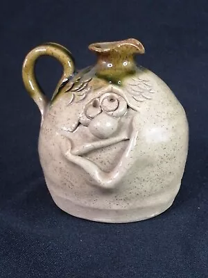Buy Pretty Ugly Studio Pottery Oil/Vinegar Jug - Made In Wales - Collectable • 5.75£