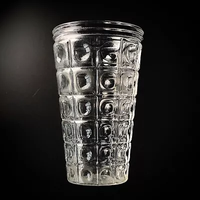 Buy French Art-Deco Glass Vase Vintage 50's Mid Century Made France Geometric Bin7 • 26.99£