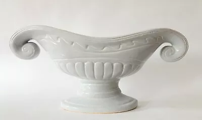 Buy Fulham Pottery Napoleon Hat Vase Grey Glaze Constance Spry Large Planter • 450£