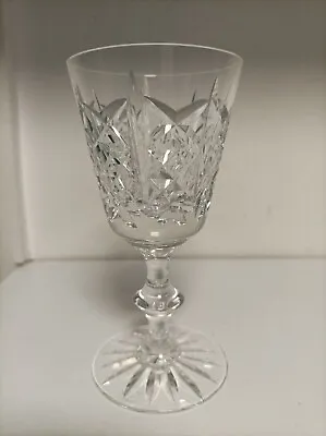 Buy Edinburgh Crystal Large Highland Pattern Wine Glass 1955 Onwards • 14.95£