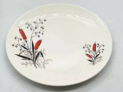 Buy Vintage Crown Clarence - Red Rush - Cake / Sandwich Plate  • 20.99£