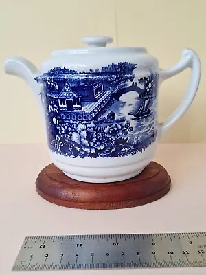 Buy Vintage Olde Alton Ware - Swinnertons - Transfer Ware - Teapot - 12.5 Cm X 11 Cm • 16.95£