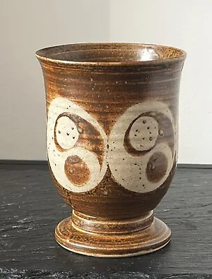 Buy Isle Of Wight Bembridge Studio Pottery Vase Yin-Yang Martyn Gilchrist 70’s /80 • 8£