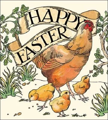 Buy Emma Bridgewater Happy Easter Card Hen & Chicks • 3.25£