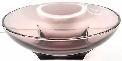 Buy Hazel Atlas Glass Moroccan Amethyst Bowl Purple Mid Century Modern Dinnerware • 5.38£