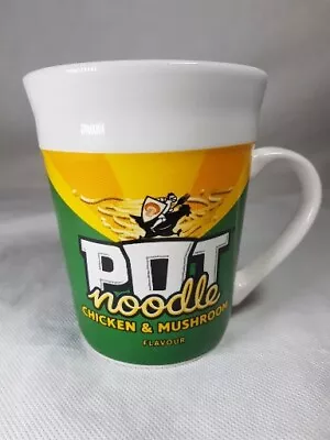 Buy Pot Noodle Mug Cup Large Retro Chicken & Mushroom Flavour Rare Prop • 8.99£