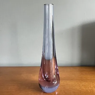 Buy Caithness Stroma Glass Bud Vase Single Stem Lilac 20.5cm • 12.50£