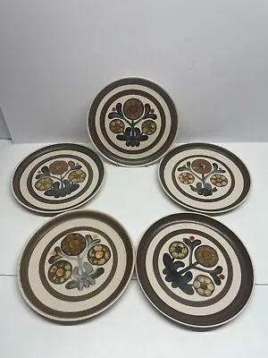 Buy Denby Langley Mayflower Dinner Plates Set Of 5 (A1), Tableware • 31.99£