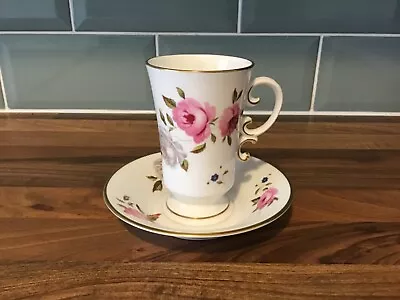 Buy Royal Worcester Irish Coffee Cup And Saucer “ Marissa” . Excellent Condition • 6.99£