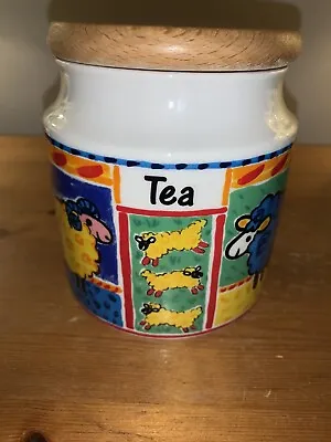 Buy Dunoon Pottery Farmyard Tea Storage Jar Stoneware Designed By Jane Brookshaw Uk • 14.99£