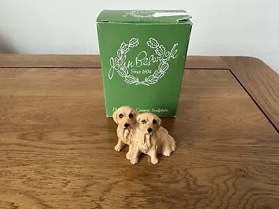 Buy Rare Vintage Beswick Golden Retrievers Seated Puppies 3376 • 16.99£