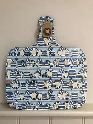 Buy Cornishware Inspired Dresser Medium Chopping Board In BLUE • 15£