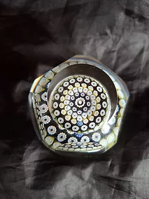 Buy Whitefriars Facet Cut Millefiori Paperweight 1978. See Description.  • 14.81£