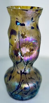 Buy Antique Kralik Bacillus Vase Iridescent Art Glass Vase • 149.44£