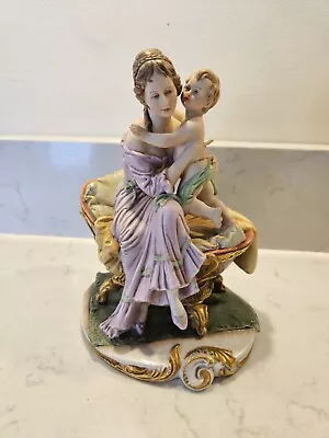 Buy Stunning Capodimonte, Roman Style Woman With Child • 15.99£