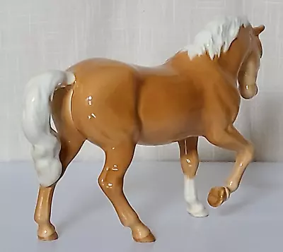 Buy Beswick Vintage Palomino Gloss Stocky Jogging Mare Horse Figurine  Model No.855 • 59.99£