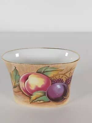 Buy Aynsley Orchard Gold Fruit Pattern Toothpick Holder • 4£