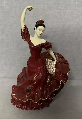 Buy Coalport Flamenco Limited Edition Figurine Bone China 26 Cm Tall T4072 • 10£