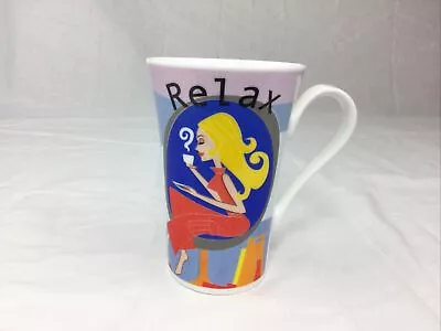 Buy 2004 Roy Kirkham Time To Relax Coffee Mug Fine Bone China Made In England Cup • 11.99£