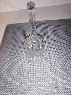 Buy Vintage Dinner Bell Crystal Bell Glass Decorative So No Ringer • 7£