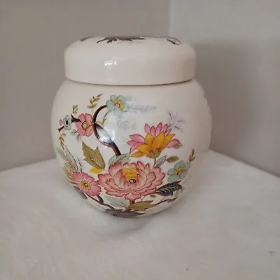 Buy Vintage Sadler England Ceramic Floral Chintz Design Ginger Jar With Lid • 9.99£