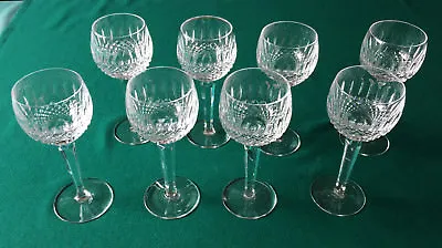 Buy WATERFORD Colleen X 8 Cut Lead Crystal Hock Oversized Wine Water Glasses • 600£