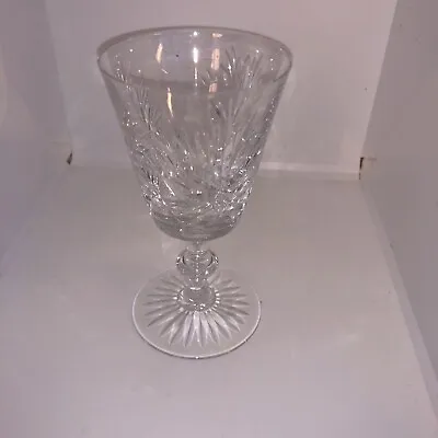 Buy Star Of Edinburgh Crystal 5 1/8  Claret Wine Glass Made In Scotland • 23.68£